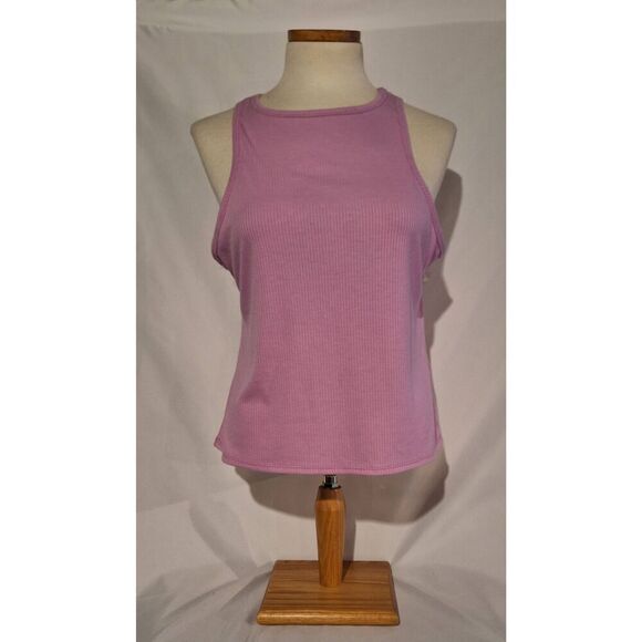 Abound Tops - Abound Womens Rib‎ Knit Purple Tulip Tank Size Medium NWOT